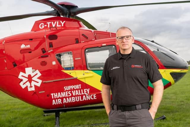 Adam Panter, Chief Operating Officer at Thames Valley Air Ambulance