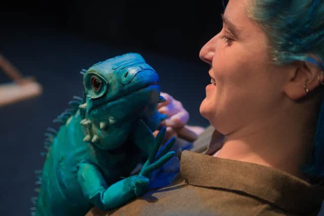 Zoo That Comes To You Iggy the Blue Iguana and Cia