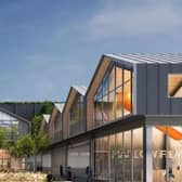 An artist's impression of the potential new film studios
