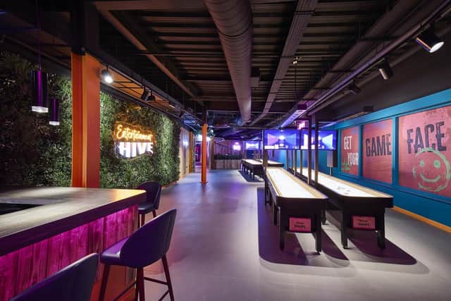 Interactive Shuffle is among the new activities at Center Parcs Woburn Forest. Photo: Center Parcs Woburn Forest