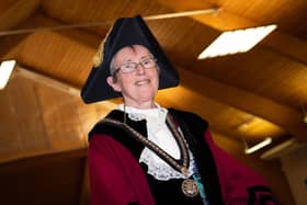 Mayor of Buckingham Margaret Gateley