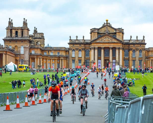 Blenheim Palace Triathlon.