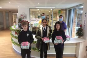 Christmas hampers to senior citizens