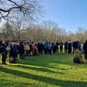 Community gathers to mark Holocaust Memorial Day in Bourton Park 