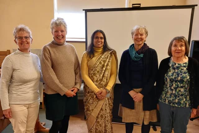 Haddenham Methodist Church welcomed Nuzhat Jabin, Christian Aid's Bangladesh Country Director