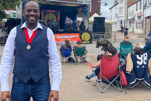 Ade Osibogun at Bandjam, Buckingham