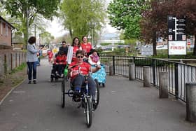 Participants in a previous Pace BIG Walk