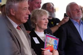 The Earl and Countess Howe at the Chilterns Neuro Centre’s Pop-Up Art Weekend