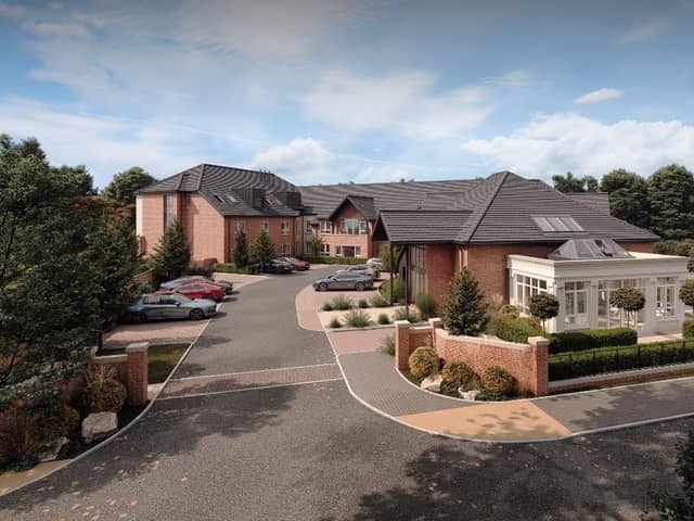 Artist's impression of Lace Hill Manor