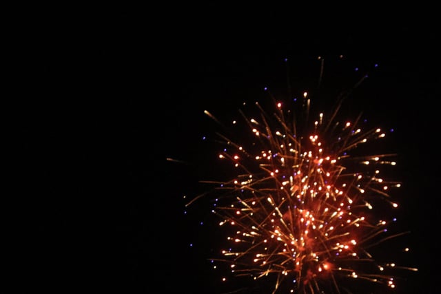 Fireworks from Proms in the Park