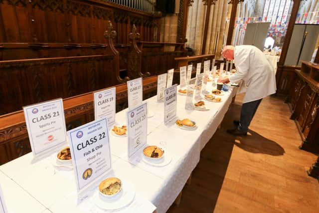 some of the pies judges got to enjoy, photo by Martin Elliott