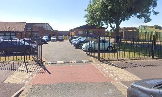Ashmead Combined School is over capacity by 0.5%. The school has an extra three pupils on its roll.