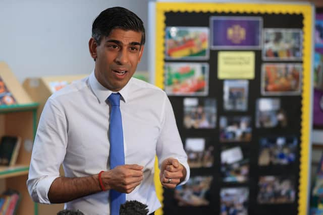 Prime Minister Rishi Sunak. Photo from Liam McBurney PA Images