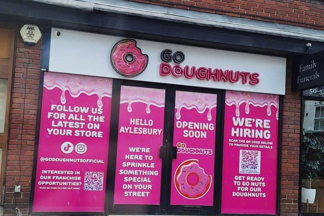Go Doughnuts has now opened in Aylesbury