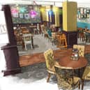 Sketch of the family lounge area