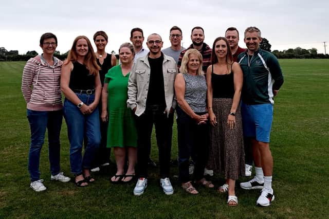 Committee members at Buckingham FC Youth