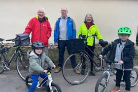 Twenty years of campaigning: former, current and potential future chairs of Haddenham Safe Walking and Cycling
(From bottom-left clockwise: Jarvis Roberts, Robyn Thorogood, Alan Thawley, Cynthia Floud and Ted Stevens)