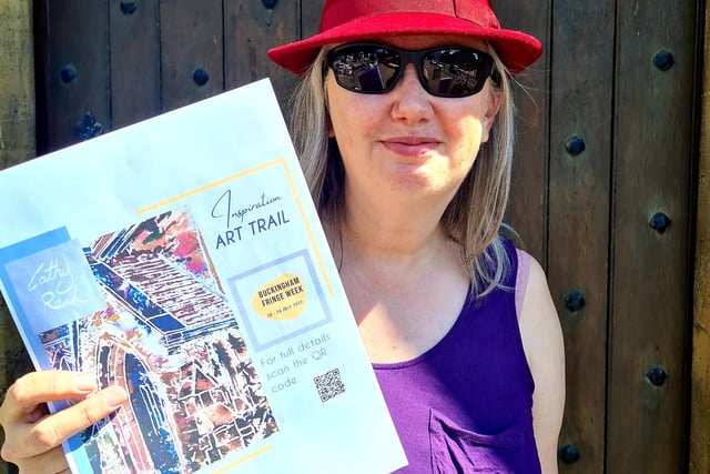 The launch of the art trail