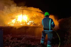 Monday night's blaze
