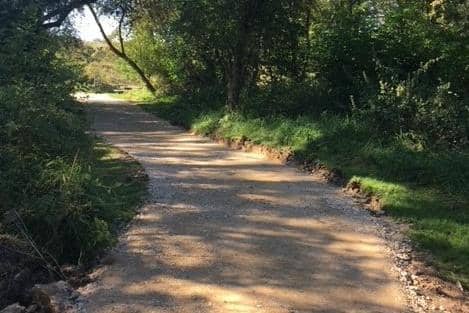 The National Grid Electricity Distribution Community Matters Fund have provided funding to further improve the area by creating a hard pathway to the quarry.