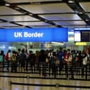 General view of passengers going through UK Border at Terminal 2 of Heathrow Airport. PRESS ASSOCIATION Photo. Picture date: Wednesday July 22, 2015. See PA story  . Photo credit should read: Steve Parsons/PA Wire