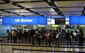 General view of passengers going through UK Border at Terminal 2 of Heathrow Airport. PRESS ASSOCIATION Photo. Picture date: Wednesday July 22, 2015. See PA story  . Photo credit should read: Steve Parsons/PA Wire
