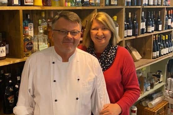 Julie and Jean-Claude Blanc at the Swanbourne Stores