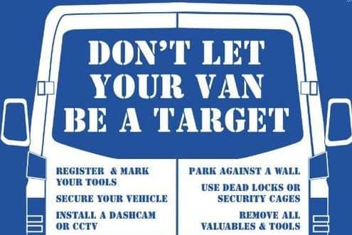 Poster from Thames Valley Police