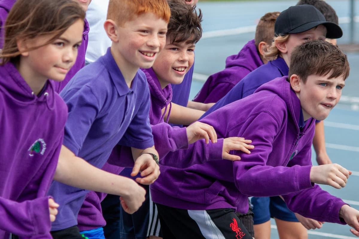 School Routine Race School races to support charity as teachers train for London Marathon