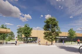 An artist's impression of what the hub could look like, released in 2021