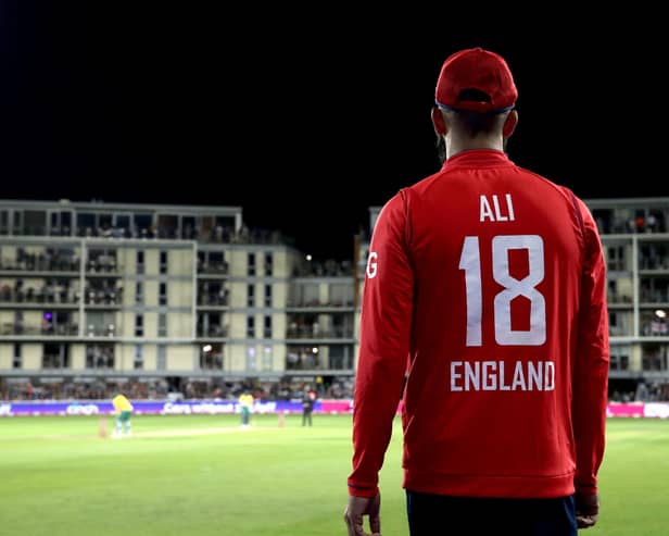 England's Moeen Ali believes "the best is yet to come" from England at the T20 World Cup after they battled their way out of the group stages and into a semi-final showdown against India. (Picture: Simon Marper/PA Wire)