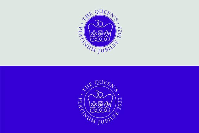 Official logo of The Queen's Platinum Jubilee celebrations