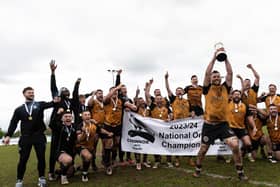 Chinnor are the National One Champions, photo from David Howlett Photography