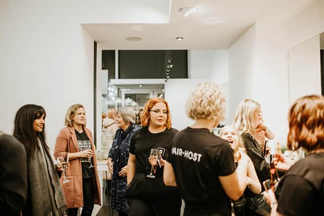 The launch of the new salon in The Hub. Picture: Amy Foster Photography