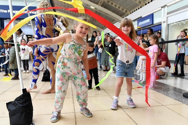 Children enjoyed a range of fun activities at celebrations to mark the anniversary