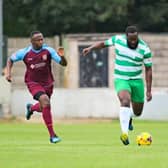 Derek Feyi is back at Aylesbury United. (Photo: AUFC)