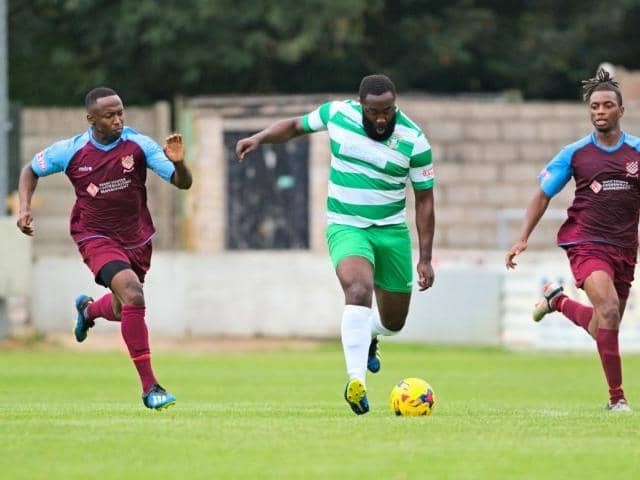 Derek Feyi is back at Aylesbury United. (Photo: AUFC)