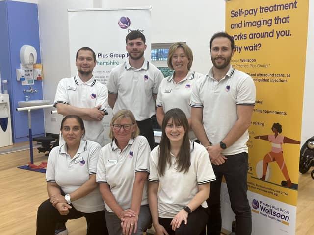 Physio Team at Practice Plus Group MSK, Buckinghamshire ahead of the new "What Matters to You" CAD event this month