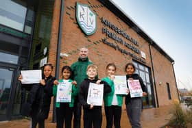 Children at Kingsbrook View Primary Academy 