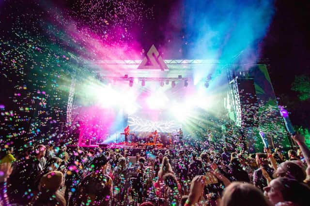 Stowaway main stage at night (c) Stowaway Festival 2022