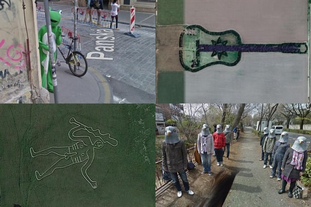Have you seen any weird things on Google Maps?