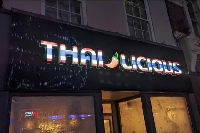 Thailicious in early 2022 before its opening in Market Square