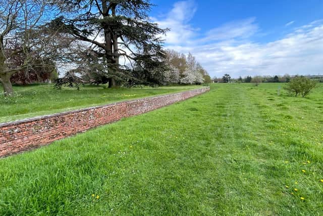 The route takes in the scenic Claydon Estate