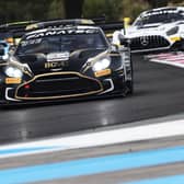 The number 34 Walkenhorst-entered Aston Martin was out of luck at Paul Ricard on Sunday (Photo courtesy of SRO/JEP)