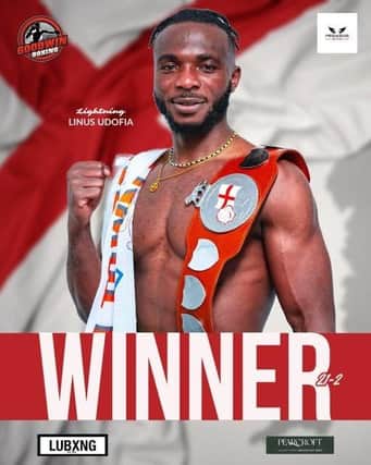 Pegasus Coach Linus Udofia on his successful defense of his Professional English Middleweight Title