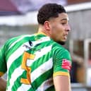 Kian Henry netted for Aylesbury United on Saturday. Photo: Mike Snell.