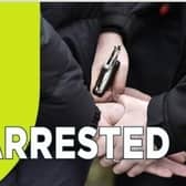 A man was arrested on Friday