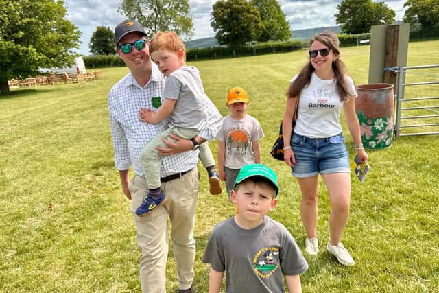 Greg Smith MP attended the event with his wife and children.