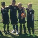 Just a few of Aylesbury Athletic's young players enjoying Sunday's tournament