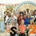 Matt Lucas, Noel Fielding, Prue Leith and Paul Hollywood are joined by a range of celebrity bakers. Photo: Channel 4/Love Productions/©Mark Bourdillon.